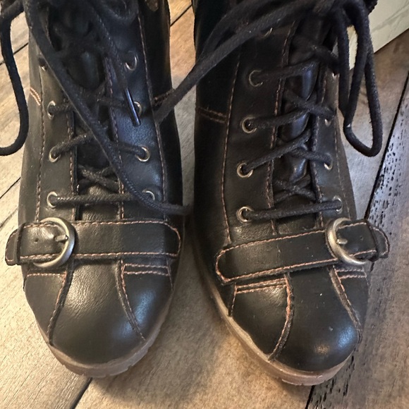 Ruff Hewn Black Ankle Boots size 9 - Picture 8 of 10